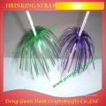 eco-friendly bar supplies fashion willow tree shape drinking straw